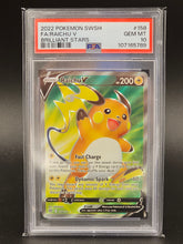 2022 Pokemon Raichu V 158/172 Brilliant Stars  - PSA 10